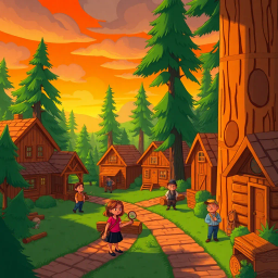 LogJam Chronicles: Whose Logs Are These, Anyway? - Text-based game