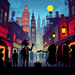 Whose Shadow Is It Anyway? - Text-based game