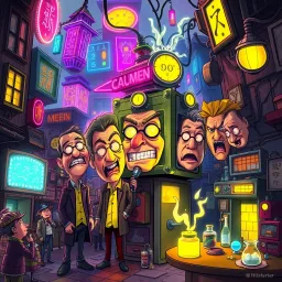 Whose Face Is It Anyway? - Text-based game