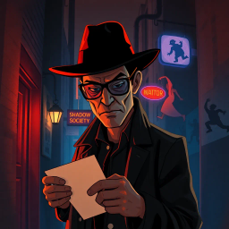Whose Shadow Is It Anyway? - Text-based game
