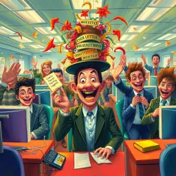 Whose Job Is It Anyway? - Text-based game