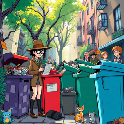 Whose Bin Is It Anyway? - Text-based game