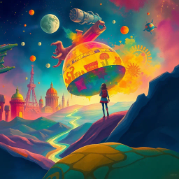 Spectrum Wars: Which Dimension Is It Anyway? - Text-based game