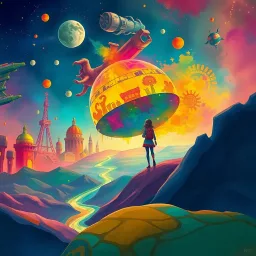Spectrum Wars: Which Dimension Is It Anyway? - Text-based game