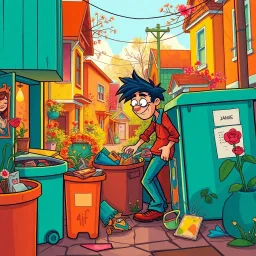 Whose Bin Is It Anyway? - Text-based game
