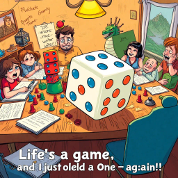 Whose Roll Is It Anyway? - Text-based game