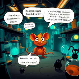 Lab Rats: Whose Lab Is It Anyway? - Text-based game