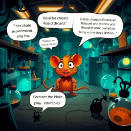 Lab Rats: Whose Lab Is It Anyway? - Text-based game