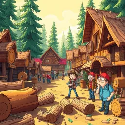 Whose Logs Are These, Anyway? - Text-based game