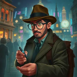 Chrono-Conundrum: Who's Ticking? - Text-based game