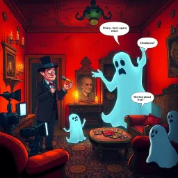 Whose Ghost Is It Anyway? - Text-based game