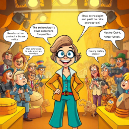 Relic Rumble: Whose Is It Anyway? - Text-based game