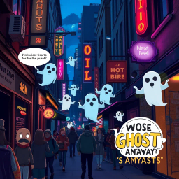 Whose Ghost Is It Anyway? - Text-based game