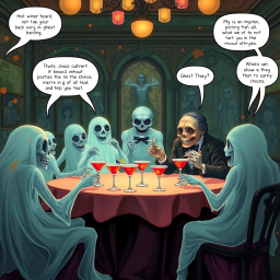 Whose Ghost Is It Anyway? - Text-based game