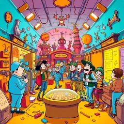 Relic Rumble: Whose Is It Anyway? - Text-based game