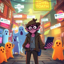 Hello, Whose Ghost Is It Anyway? - Text-based game