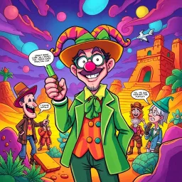 Relic Rumble: Whose Is It Anyway? - Text-based game