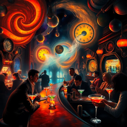 ChronoCocktail: Whose Time is it Anyway? - Text-based game
