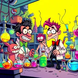 Lab Rumble: Whose Lab is it Anyway? - Text-based game