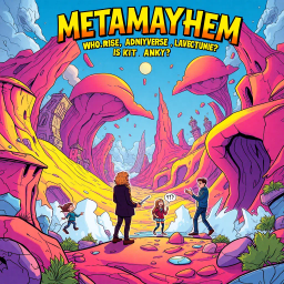 Metamayhem: Whose Adventure Is It Anyway? - Text-based game
