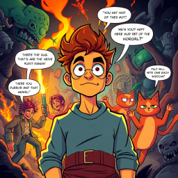 MetaMayhem: Whose Adventure is it, Anyway? - Text-based game