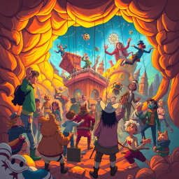 Questception: Whose Adventure is it Anyway? - Text-based game