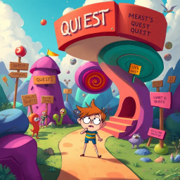 Questception: Who's the Hero, Anyway? - Text-based game