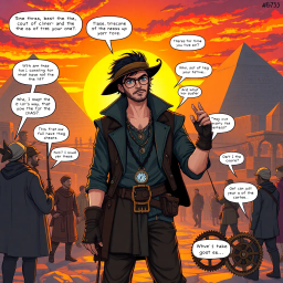 Chrono-Capers: Whose Time Is It Anyway? - Text-based game