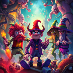 Chaos Chronicles: Whose Adventure Is It Anyway? - Text-based game