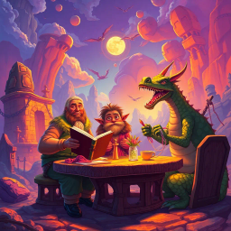Metamayhem: Whose Adventure is it Anyway? - Text-based game
