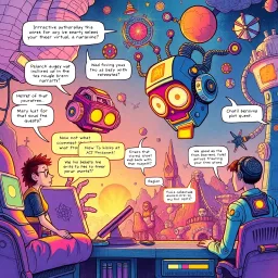Metaquest: Whose Adventure Is It Anyway? - Text-based game