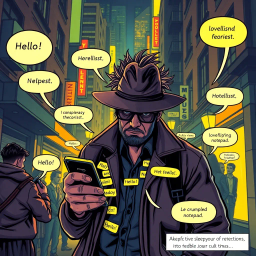 Whose Hellos Are These, Anyway? - Text-based game