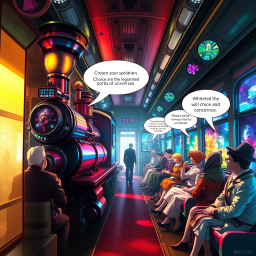 Tranzit: The Infinite Railway - Text-based game