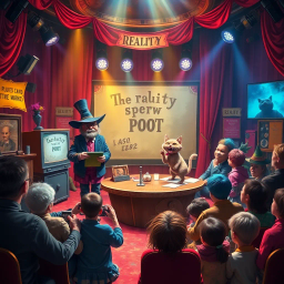 Reality Rumble: Whose World Is It Anyway? - Text-based game