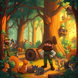 LogJam Chronicles: Whose Logs Are These, Anyway? - Text-based game