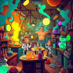 Lab Rumble: Whose Lab Is It Anyway? - Text-based game