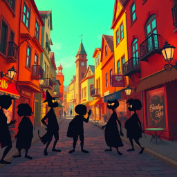 Whose Shadow Is It Anyway? - Text-based game