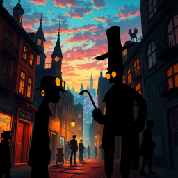 Whose Shadow is it Anyway? - Text-based game