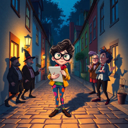 Whose Shadow is it Anyway? - Text-based game