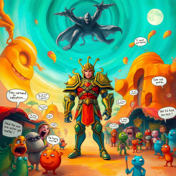 Ego Odyssey: Whose Adventure Is It Anyway? - Text-based game