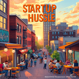 Startup Struggle: Rise of East Boston - Text-based game