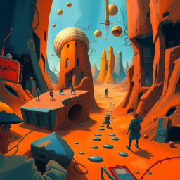 Questception: Whose Adventure Is It Anyway? - Text-based game