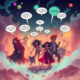 MetaMayhem: Whose Adventure is it Anyway? - Text-based game
