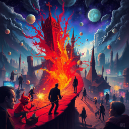 Chaos Chronicles: Whose Worlds Anyway? - Text-based game