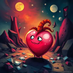 Whose Heart is it Anyway? - Text-based game