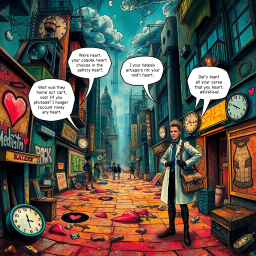 Whose Heart Is It Anyway? - Text-based game
