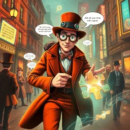 Chrono-Capers: Whose Time Is It Anyway? - Text-based game