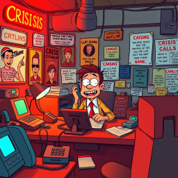 Crisis Call: Who Dis? - Text-based game