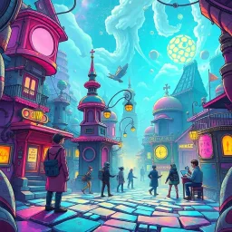 Spectrum Wars: Which Dimension Is It Anyway? - Text-based game