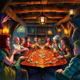 Whose Roll Is It Anyway? - Text-based game